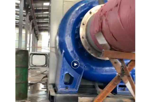 扬州钧恒口腔健康管理有限公司流量5100立方大型柴油机混流泵机组测试中